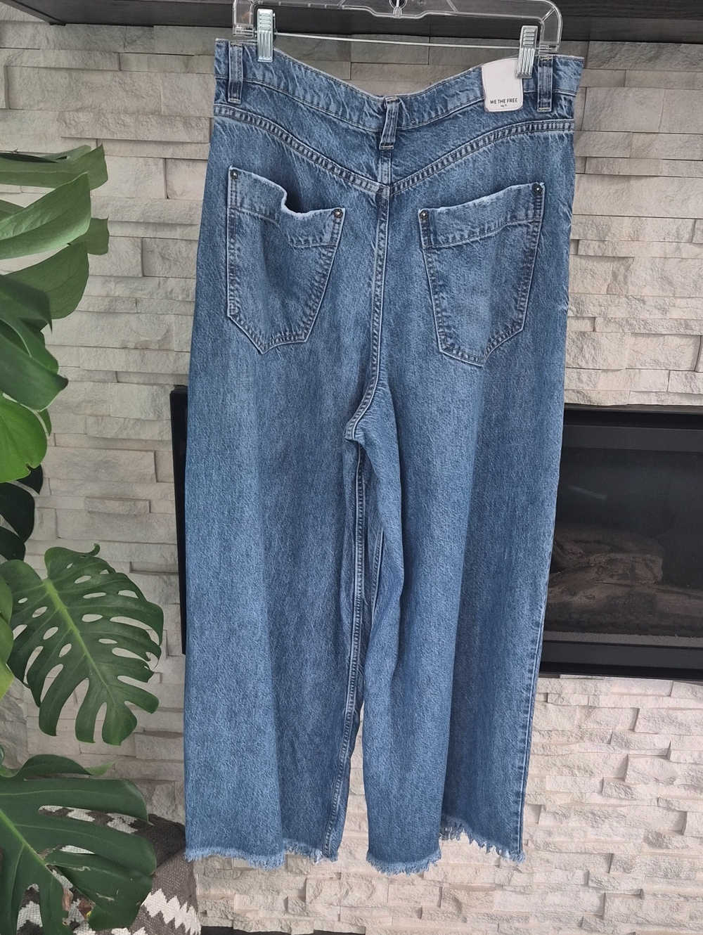 Free People Old West Slouchy Jeans, Sz 31 - Picture 5 of 7